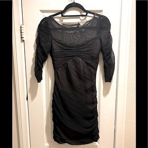 BCBGMaxAzria Black Sheath Dress Sz XXS